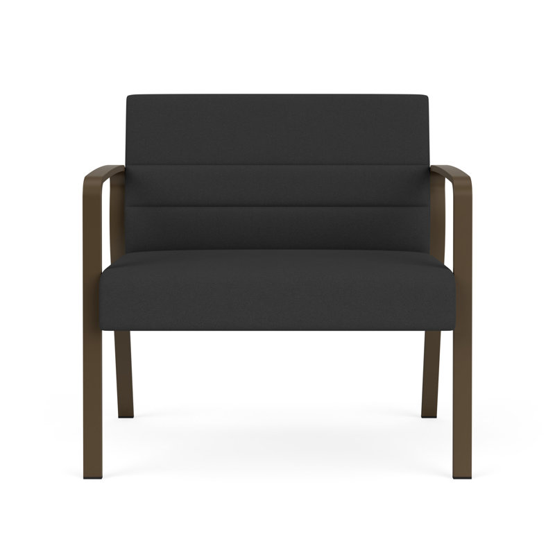 Chaise bariatique Waterfall, Bronze, Tissu graphite Open House