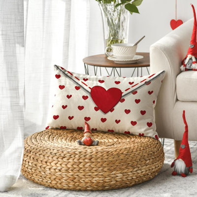 Housse de coussin pour la Saint-Valentin
