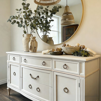 French-style retro light luxury sideboard
