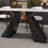 Recline 9 - Piece Dining Table Set With 110.23'' Extendable Sintered Stone Dining Table and 8 Fabric Chairs-293607984-297633136