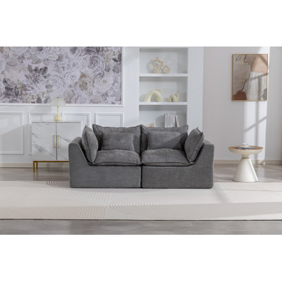 Canapé modulaire surdimensionné 74,8 po Cloud