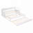 Wood Daybed with 2 Trundles, 3 Storage Cubbies-1188416226