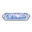 Pimpernel Blue Italian Large Melamine Hndld Tray 18.9 X11.6"