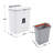 Arella Plastic Step On Kitchen Trash Can - 1.9L-1296364768