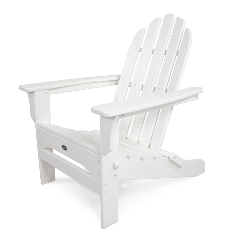 Adirondack pliant POLYWOOD Cape Cod, Blanc