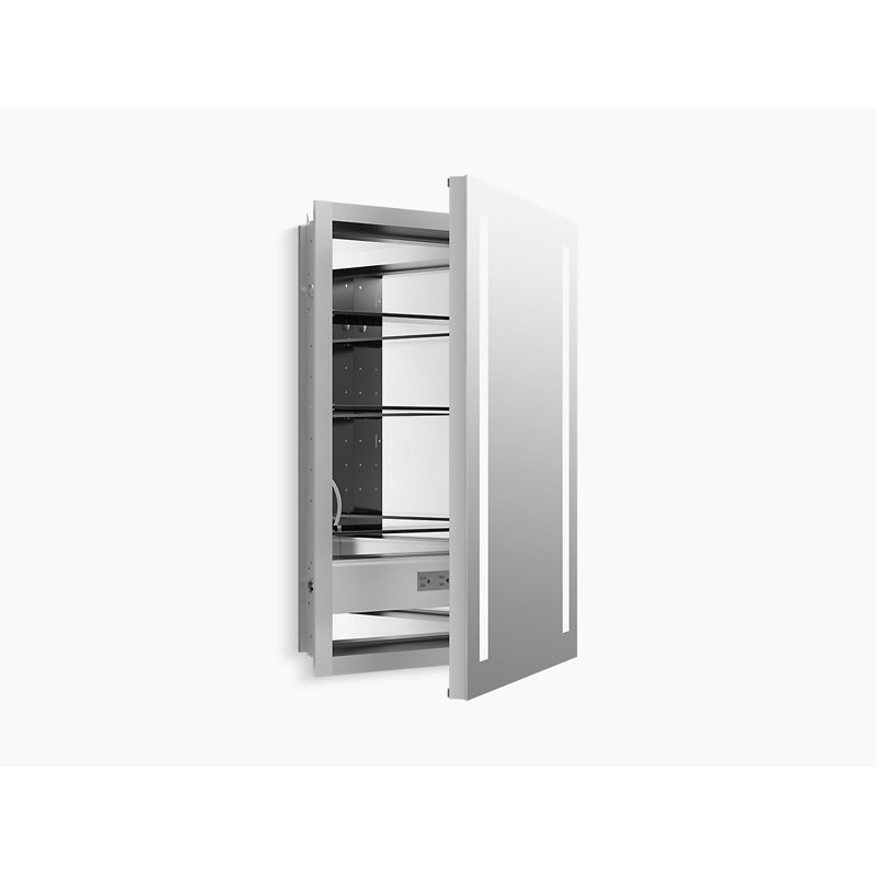Verdera® Medicine Cabinet with Lighting, 30" H x 20" W x 5.19" D