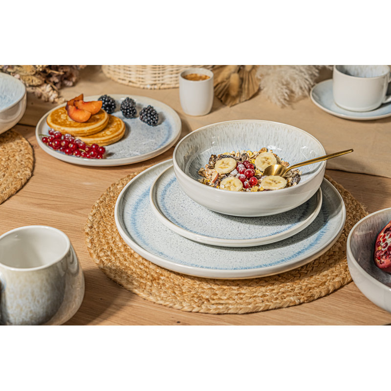 Emily 12 Piece Dinnerware Set, Service for 4