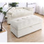 Canapé inclinable moderne avec repose-pieds double beige