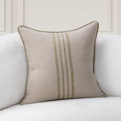 Newport  Linen Fabric Throw Pillow