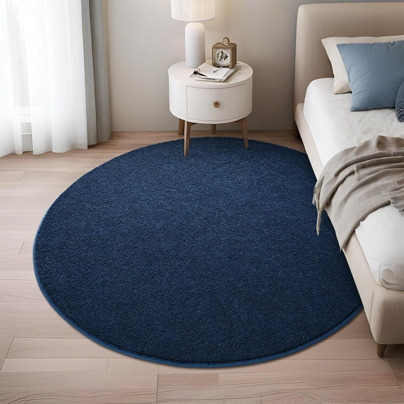 Round 121.92 cm x 121.92 cm Wool Area Rug