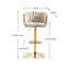 Tabourets de bar avec dossier et repose-pieds Hemington-98092755-85704288