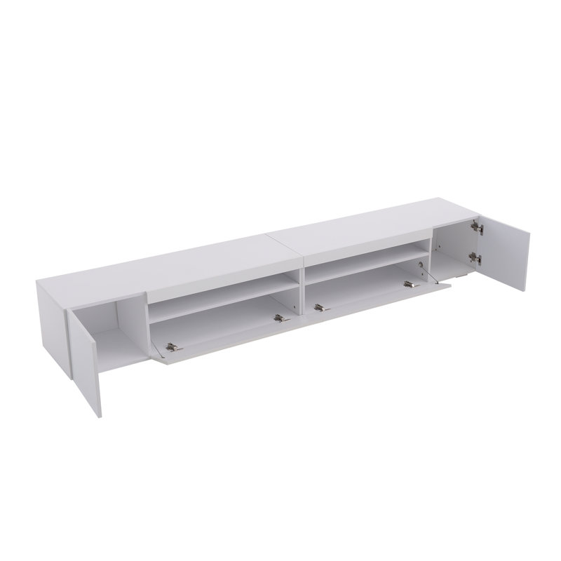 Japreet Unfinished TV Stand for TVs up to 88"