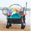 Mini chariot de plage pliable-123263028