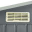 Garden Shed with Rack 205x130x183 cm Iron-1598157138