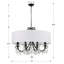 Lustre vibrant doré 8 lumières Havant-919061602