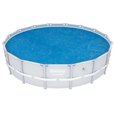 Couverture solaire transparente pour piscine Flow