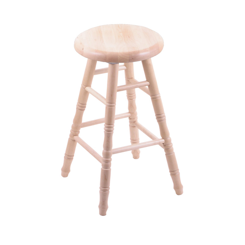 Tabouret de bar rotatif 24 po, Chêne Naturel, Tabouret de comptoir 24 po