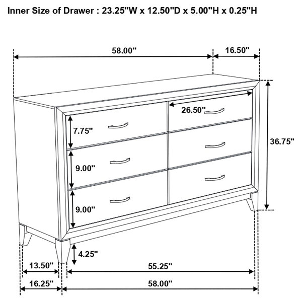 Dimensions du produit