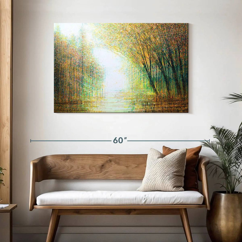 Avery Ethereal Autumn Woodland, H 30 po x l 45 po