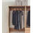 Prosper Freestanding Walk In Wood Closet System-97856498