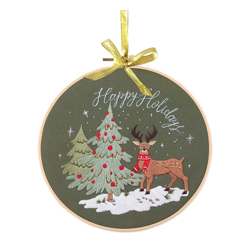 20cm Fabric Ball Ornament
