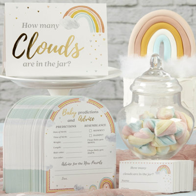 Paper New Baby Party Supplies Kit