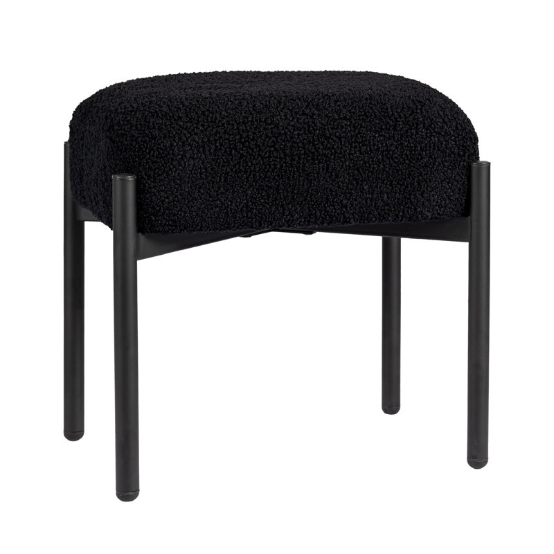 Tabouret d'appoint Falonda, Noir