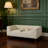 Modern Rectangular Pet Sofa With Backrest And Armrests, Soft Cushion For Small And Medium Dogs, Beige-1091186892