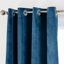 Safia 100% Crushed Velvet Eyelet Sheer Window Curtains-49251791-49251640