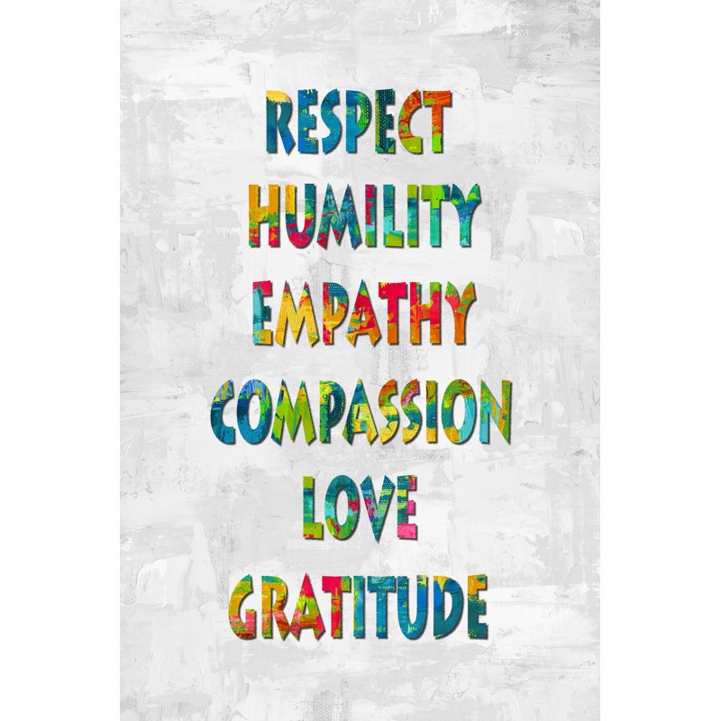 " Respect Rainbow " Painting Print, 18" H x 12" W