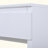 Modern minimalist two drawer dressing table