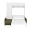 Grand lit escamotable avec canapé et tablettes-1529202415