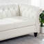 Canapé Chesterfield à accoudoirs roulés 3 places-81558126