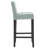 Apoloniusz Upholstered Counter Stool with Solid Wood Frame-349335539