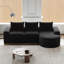 Canapé modulaire Chenille Cloud Curved