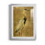 «Gold Crane at Dusk I», peinture sur toile encadrée-195858519-195858538