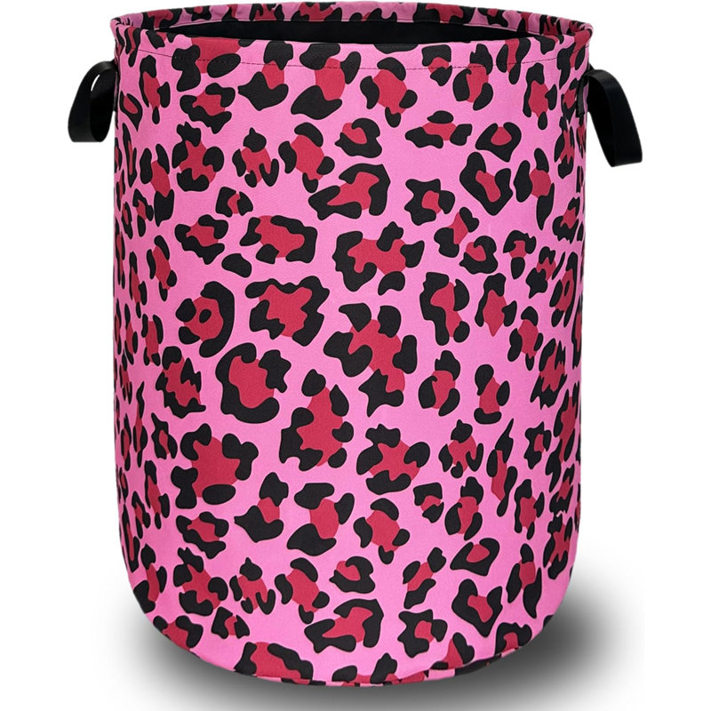 Collapsible Oxford Cloth Laundry Basket Freestanding Storage Bin with Reinforced Handles for Clothes Toys