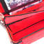 Garden Shopping Beach Cart Folding Wagon  Red