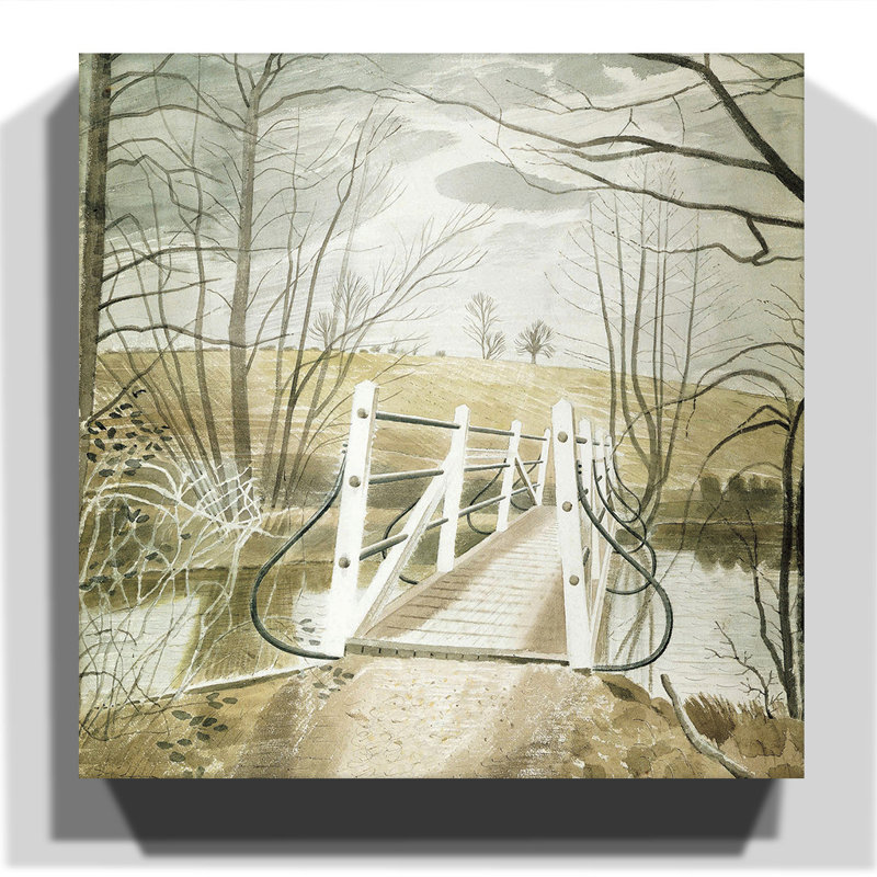 Eric Ravilious - Wrapped Canvas Painting, 35cm H x 35cm W