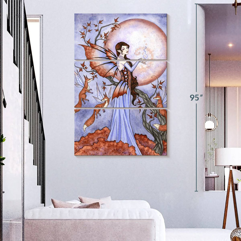 Kelan Moon Spell, 74" H x 48" W