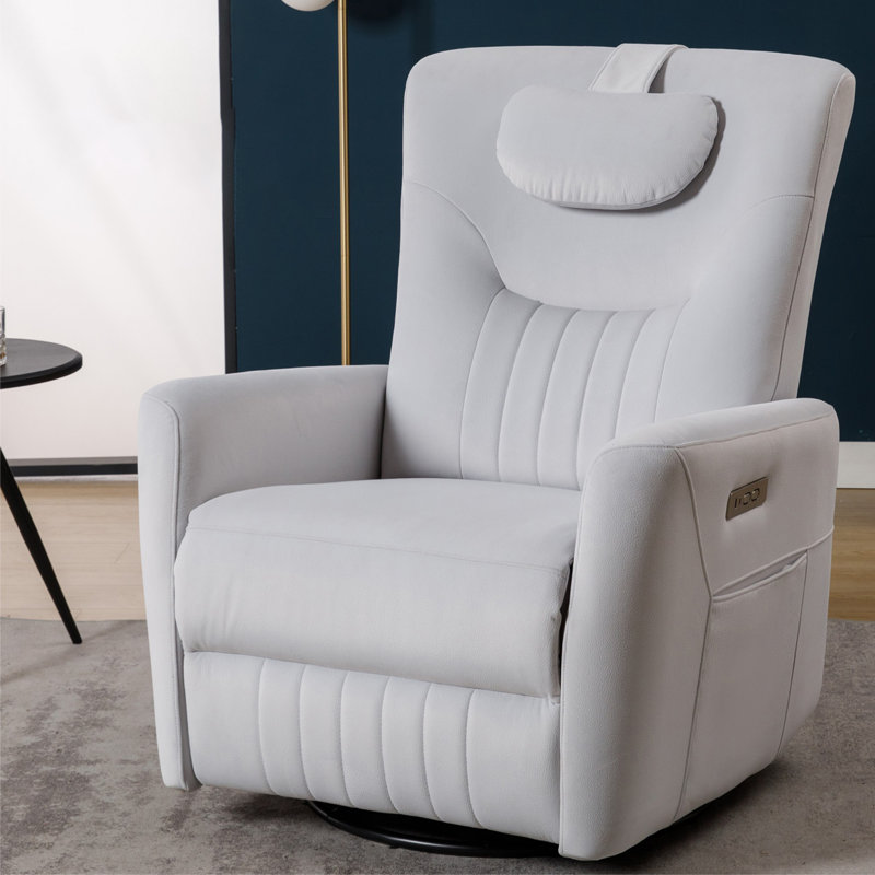 Lift Chair, Grey Polyester