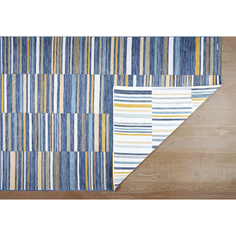Bentzel Indoor/Outdoor Area Rug, Rectangle 5'3" x 7'3"