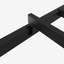 Poing distinctif - Base de lit plateforme en métal simple - Lattes en acier robuste - Sans bruit - Rangement sous le lit - Assemblage facile - Aucun sommier nécessaire - Noir mat - Couleur: noir, Taille: DOUBLE