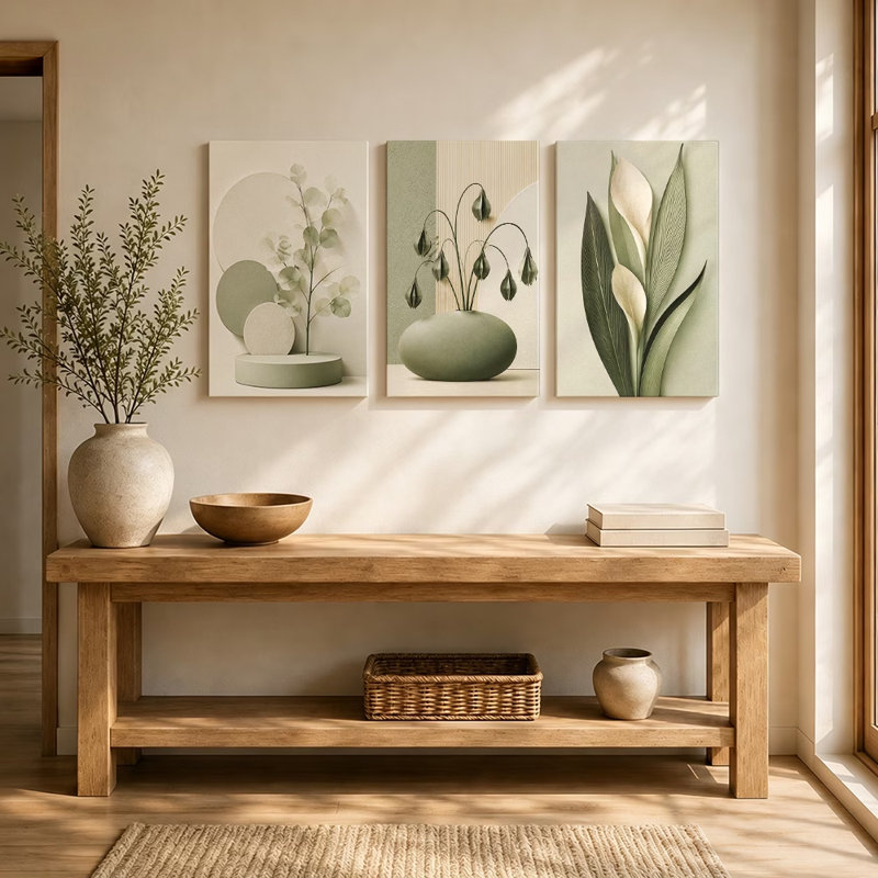 Ensemble de 3 toiles Modern Modern, H 30 po x l 60 po