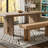 Farmhouse Kitchen Table Dining Bench With Sturdy Frame