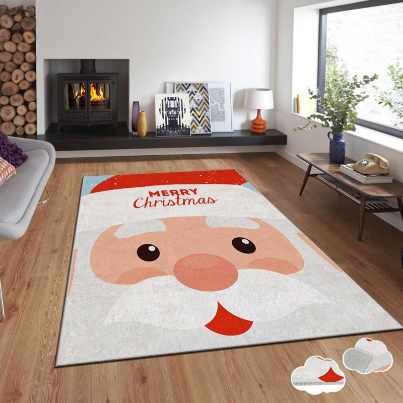 Luxurious Velvet Carpet, 3.3 x 5.9 Feet, 100% Polyester, 740 g/m² | Non-Slip Dot Underside, Laminated Sponge for Comfort | Digital Printing, Easy to Clean, Machine Washable at 86°F | Perfect for Living Room & Bedroom