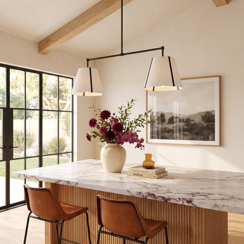 Altman 4 - Light Kitchen Island Pendant, Black