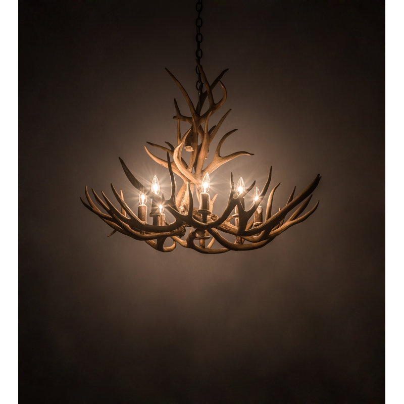 Rustic Lodge 8 - Light Chandelier