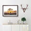 Sunlight Through the Oak Tree in Abstract - Picture Frame Graphic Art Print on MDF-55727612-55727614