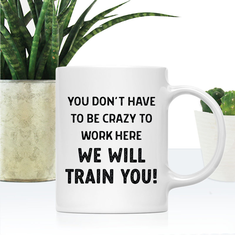 Cadeaux de 11 oz de tasse à café en céramique amusante